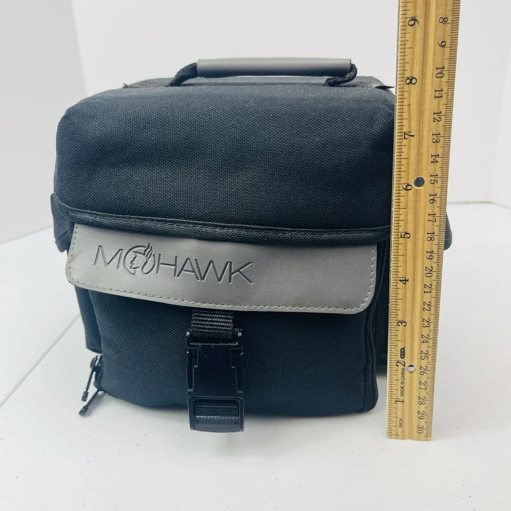 Mohawk Camera Bag‎ with Adjustable Shoulder Strap Black Gray 4 Pocket 10x8